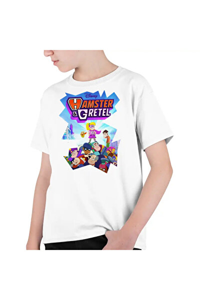 OEM Tricou Copii Baieti Hamster Gretel Desen Animat