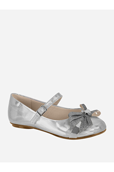 Molekinha By Styli Girls Bow Accent Round Toe Ballerinas