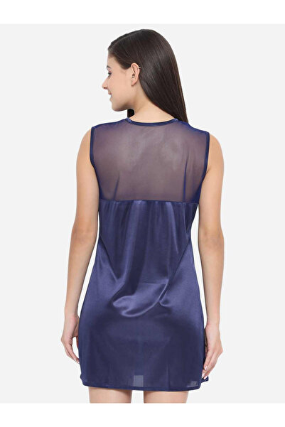 KLAMOTTEN By Styli بيبي دول ساتان بفتحة رقبة وهمية سادة