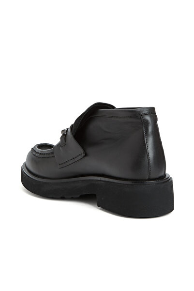 Dıvarese Siyah Kadın Deri Bot