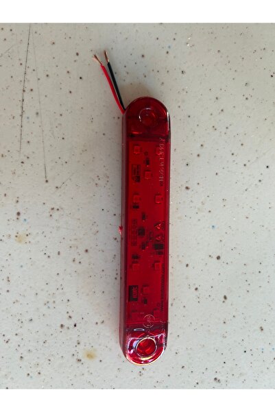 KIR OTOMOTİV 10 ledli Çakar kırmızı 24 volt 1 adet