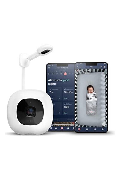 Nanit Pro Akıllı Bebek Monitörü ve Duvar Montajı Wi-Fi Hd Kamera