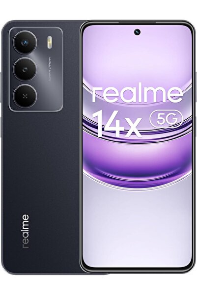 realme 14x 5G Dual SIM 8GB RAM 256GB ROM - Carbon Black