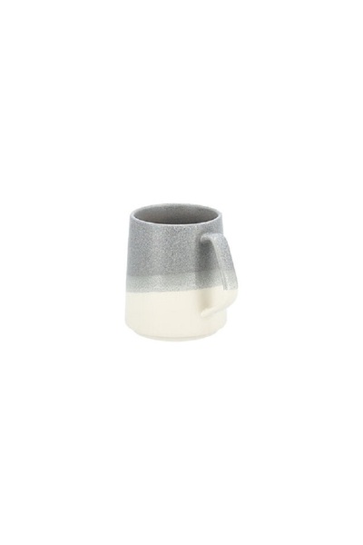 Dallaty mug shiny grey reactive glaze