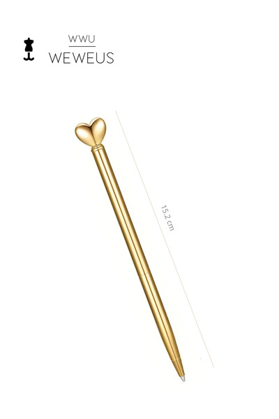 Weweus Gold Kalpli Romantik Lüks Tükenmez Kalem