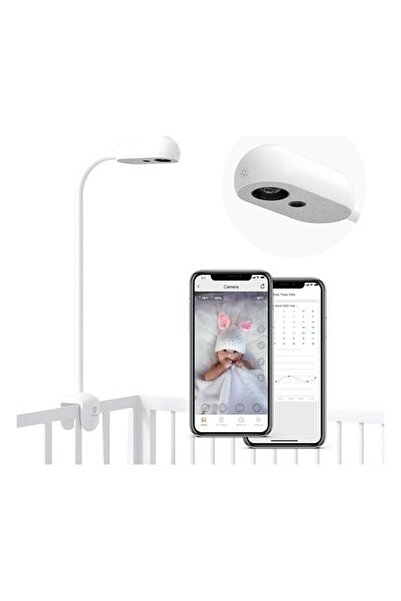 Cheego Akıllı Bebek Monitörü ve Klipsli Montaj-Hd Kamera ve Ses