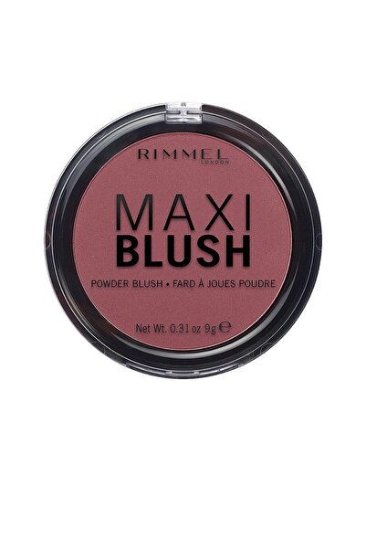 RIMMEL LONDON Blush ultra-pigmentat cu textura matasoasa, MAXI BLUSH, 005 rendez vous, 9 g