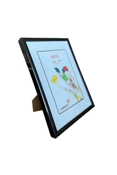 PROCART Classic photo frame Bessie, black frame, 15x21 format