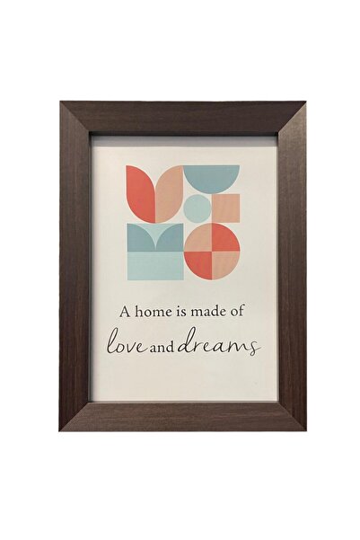 PROCART Ethel photo frame, wood, format 15x21 cm, support, fixing clips, wenge