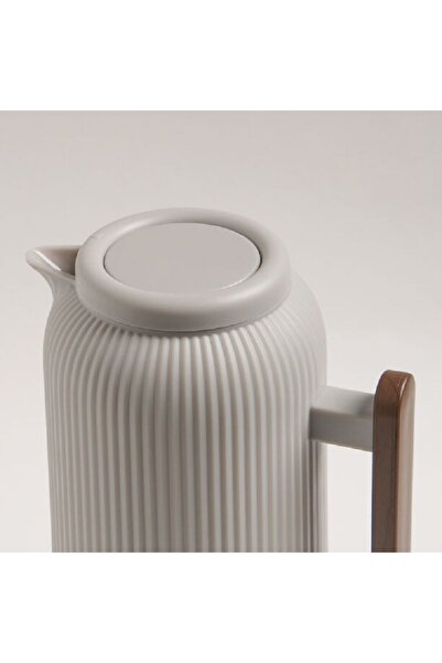 Dallaty plastic grey vacuum flask 1L