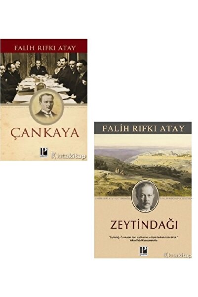 Kronik Kitap Zeytindağı  Çankaya  Falih Rıfkı Atay 2 KİTAP SET