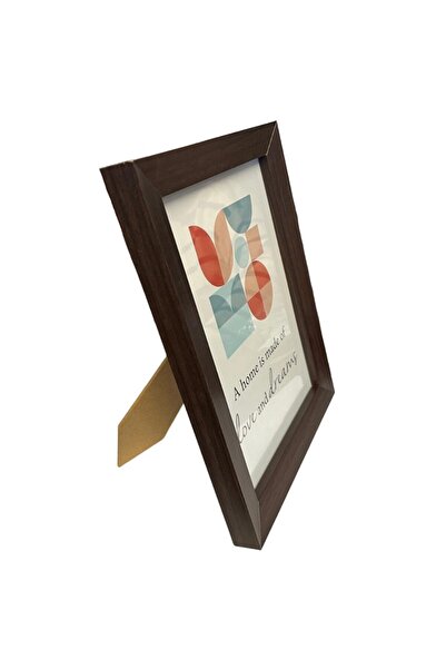PROCART Ethel photo frame, wood, format 15x21 cm, support, fixing clips, wenge