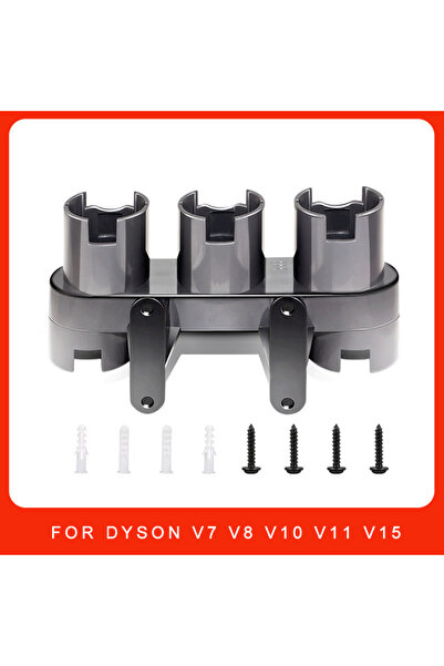 Choice حامل حامل تخزين قطعة واحدة لأداة حامل فرشاة المكنسة الكهربائية Dyson V...