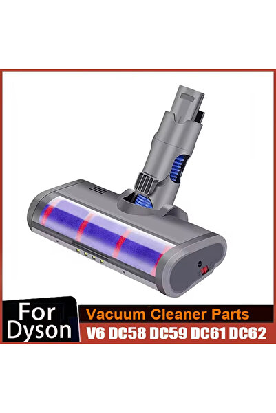 Choice رأس فرشاة أرضية كما في الصورة لفرشاة المكنسة الكهربائية دايسون V6 DC58...