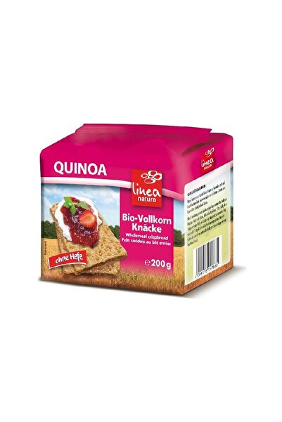 Bazar Bio Paine bio crocanta cu faina integrala de quinoa, 200g Linea Natura