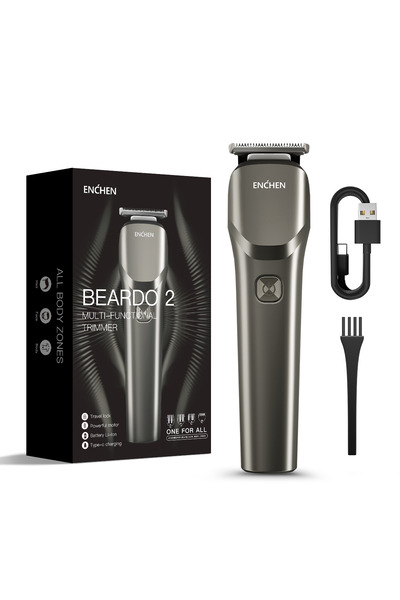 Choice ماكينة حلاقة الشعر الكهربائية Beardo 2 ENCHEN Beardo 2 Trimmer للرجال مع منفذ USB للشحن