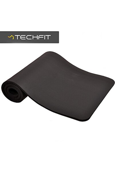 Techfit Saltea de yoga, ușoară, confortabilă, grosime 1 cm, curea de transpor...