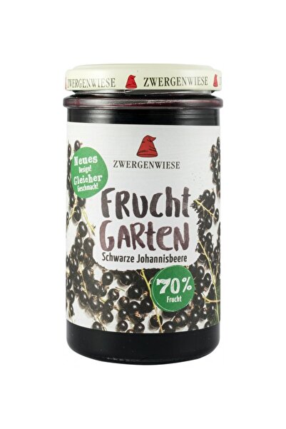 Zwergenwiese Gem bio de coacaze negre indulcit cu sirop de agave, 225g