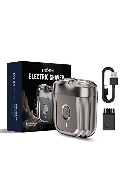 Choice ماكينة حلاقة كهربائية Mini 6 ENCHEN Mini6 ذات رأسين مرنين باتجاهين مقا...