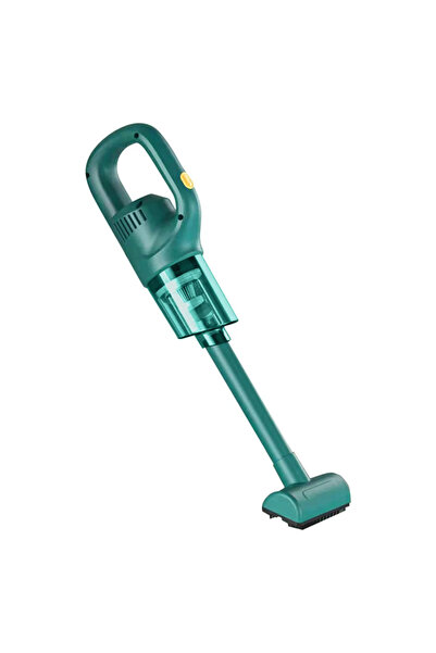 Choice مكنسة كهربائية محمولة لاسلكية خضراء قابلة للشحن للاستخدام المنزلي والس...