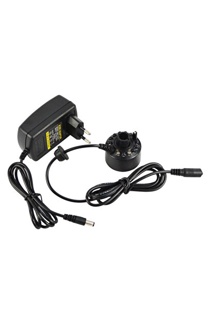 Choice جهاز صنع الضباب بالموجات فوق الصوتية من الاتحاد الأوروبي، جهاز رذاذ، رأس رذاذ، مصباح عطري مع 12 مصباحًا للمرطب