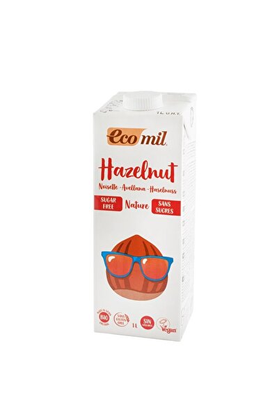 Ecomil Bautura vegetala bio din alune fara zahar Nature, 1000ml