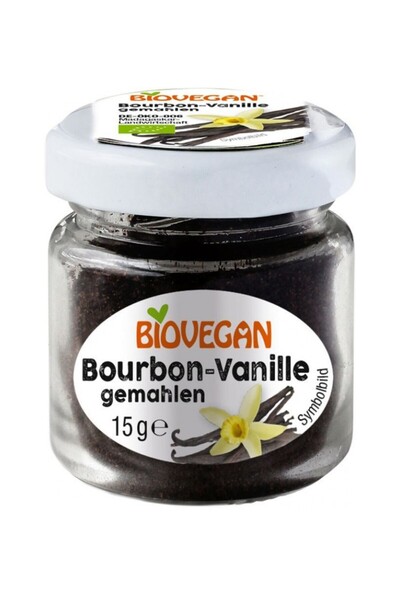 Biovegan Vanilie bourbon bio macinata, 15g