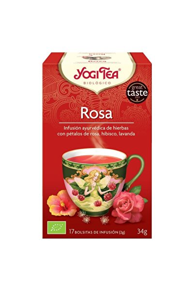 Yogi Tea Ceai bio de Trandafiri 17 pliculete 34g