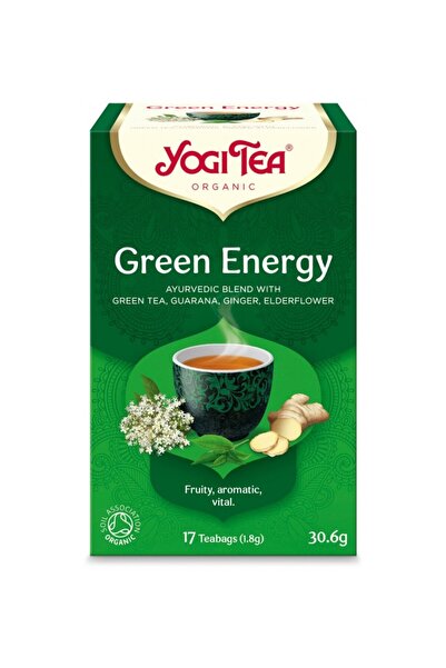 Yogi Tea Ceai bio Energie Verde, 17 pliculete 30.6g