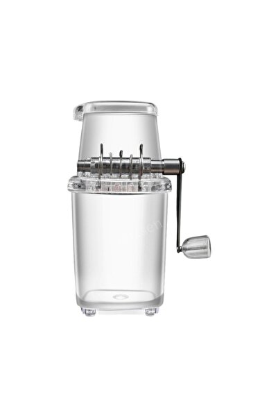 Choice WHITE Multi-function for Home Kitchen Bar Portable Hand Shaved Ice Machine Transparent Ice Blenders