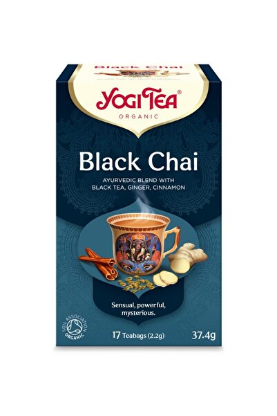 Yogi Tea Ceai bio Negru, 17 pliculete x 2.2g (37.4g)