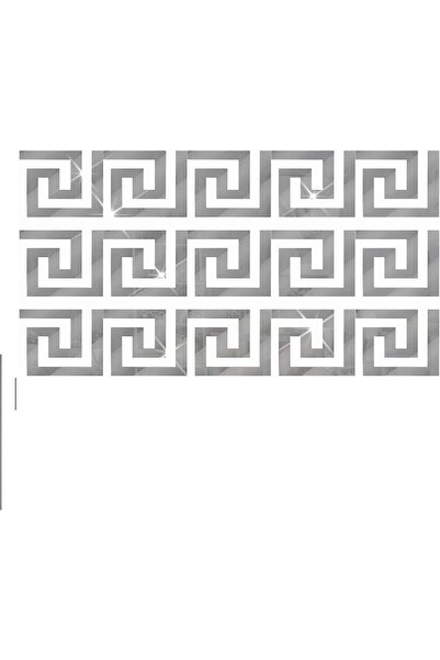 Slasa 50 Acrylic Reflective Wall Stickers from - Mirror Tile Decorations for Living Room, Bedroom, B
