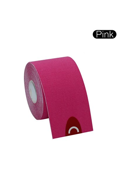 choice2 Pink Stonego Kinesiology Tape 6 Colors 5cm x 5M Athletic Elastic Cotton Adhesive for Sports Recovery