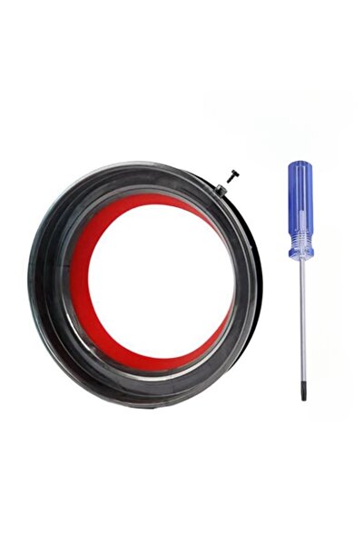 Choice قطعتان من حلقات الختم الثابتة العلوية لحاوية الغبار لمكنسة دايسون V10 ...