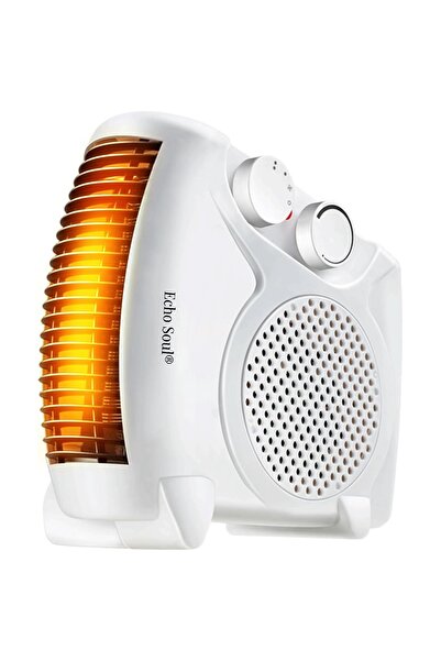 Echo Soul Aeroterma electrica Echo Soul®️, portabil, cu 2 trepte de caldura, ventilator, 1000 W, 2000 W, 2 kW