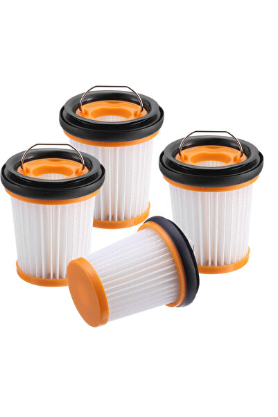 Choice 4 قطع من المكنسة الكهربائية المحمولة اللاسلكية مزودة بفلتر HEPA لملحقا...