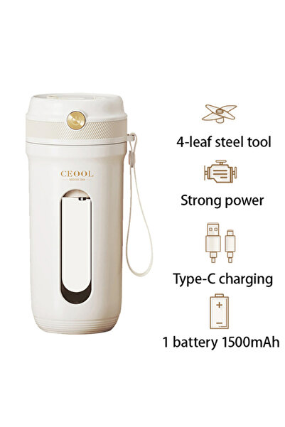 Choice 4 Blades 1500mAh Z30 USB Electric Portable Fruit Blender 350ML Charging Small Quality Home Mini Mult