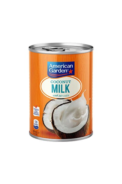 american garden Coconut Milk 400 mlRich and Creamy Plant Based Milk for Cooking Baking and Beverages
