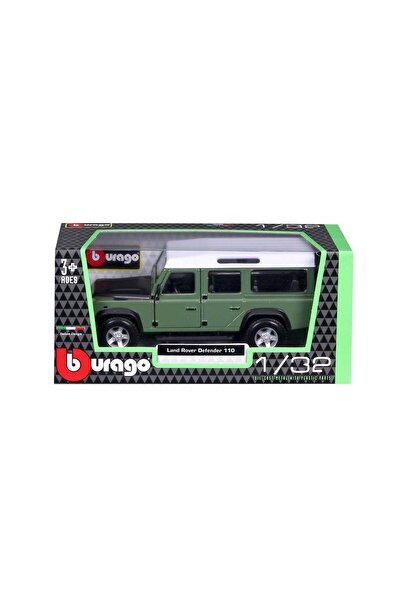BBURAGO Macheta masinuta 1:32 Land Rover Defender 110 Verde