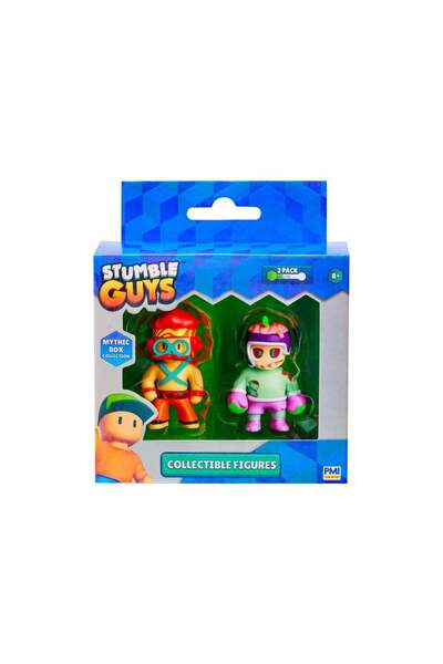 Stumble Guys Figurină mitică 2 piese Moonstache și Boxer toxic