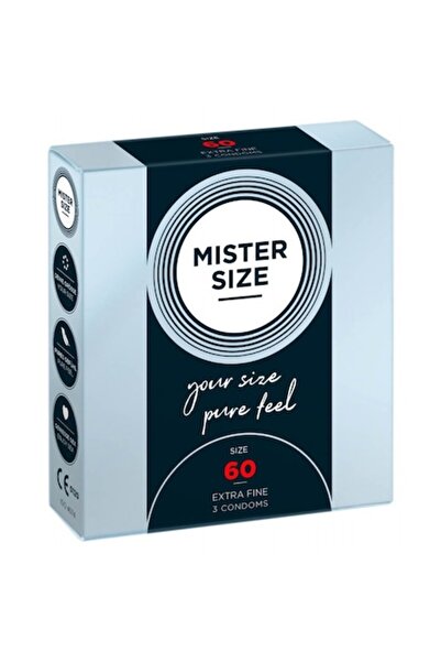 Mister Size condoms 60 mm (3 pcs)