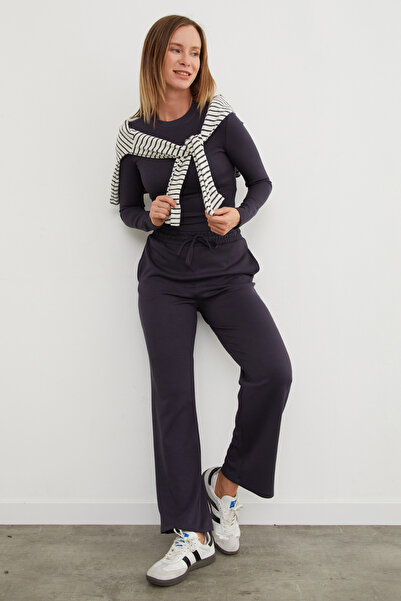 Fulla Moda Basic Beli Tied-Up 2-Piece Modal Set