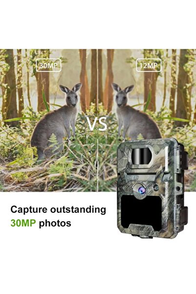 Keep TSS-571 Hunting Camera, 30MP Photo, with Image and Video Storage on SD Card