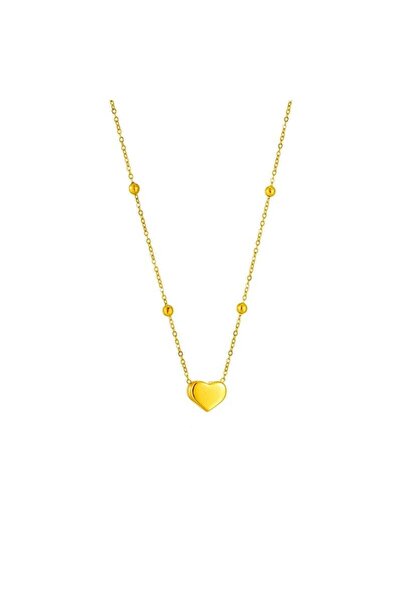 Pursehuit Χρυσό κολιέ, κατασκευασμένο από ανοξείδωτο ατσάλι, φυσητό με χρυσό ...