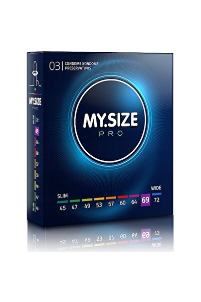 MY.SIZE My Size Pro Latex 69 mm Condoms - 3 Pack