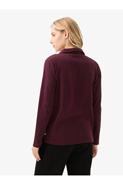 Blackspade Γυναικείο μπλουζάκι με λαιμόκοψη πόλο 60582 - Βουργουνδία