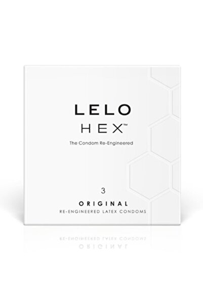 Lelo Prezervative Hex Original, Lelo, 3 bucăți