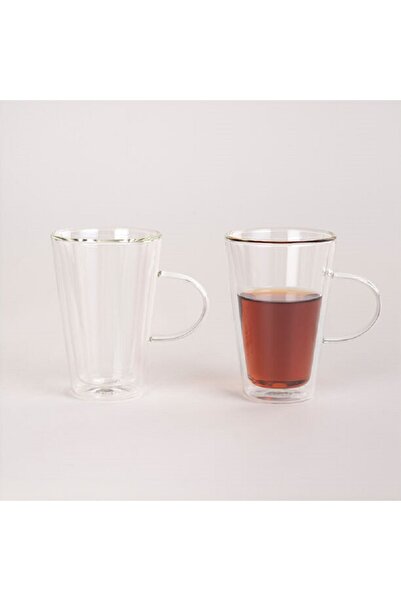 Veer Mug Set 2 Pieces Double Wall Plain 200Ml