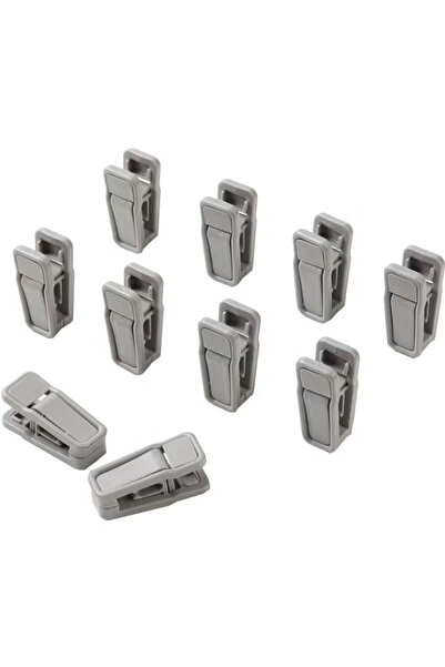 Saharaz Non-Slip Clothes Hanger for Baby and Kids 50-Pack Velvet Hangers with 10 Finger Clips (Grey)