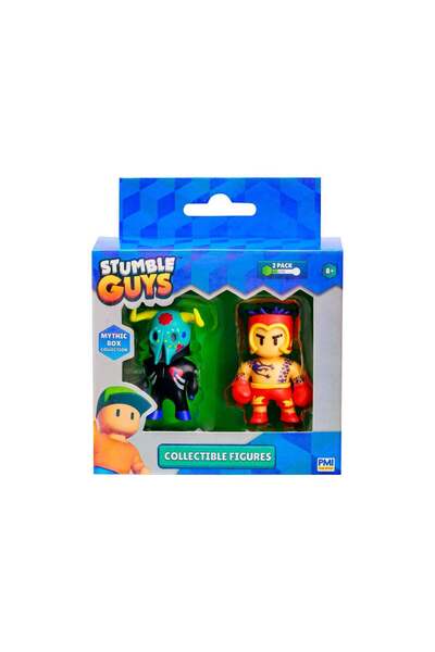 Stumble Guys Figurine mitice, set de 2 - Toro Muertos și mănuși fierbinți